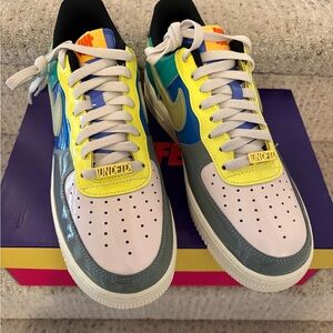 Nike Air Force 1 Low SP in Smoke Gray and Multi